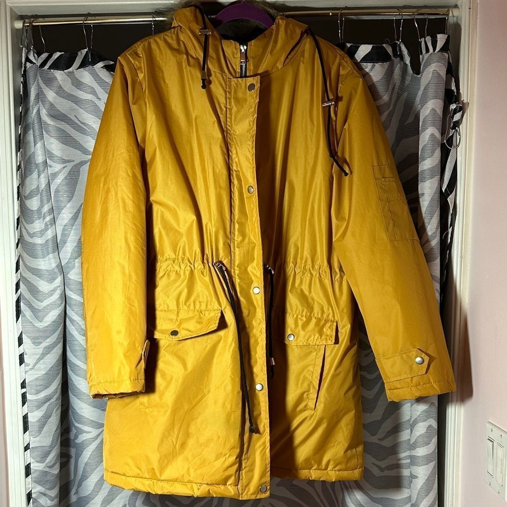 Beverly Hills Polo Club Yellow Gold Utility Jacket Size 2XL